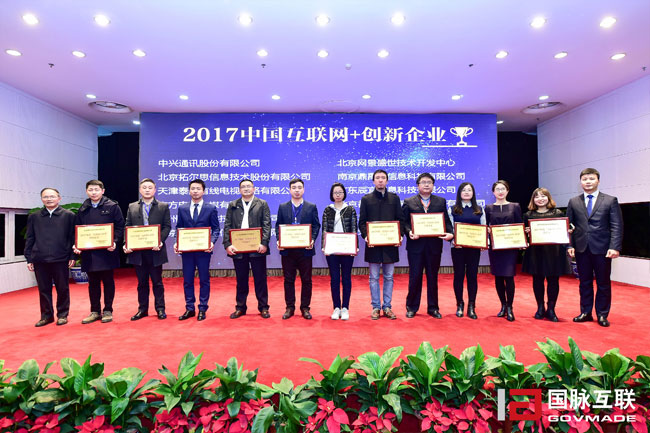 2017中國互聯(lián)網+創(chuàng)新企業(yè)