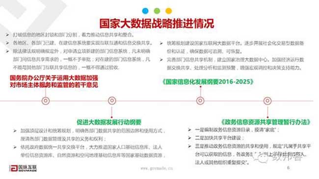 國家大數(shù)據(jù)戰(zhàn)略推進(jìn)情況