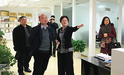 江西省信息中心主任金俊平一行蒞臨國脈總部考察指導(dǎo)