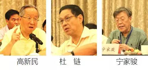 在中國智慧城市發(fā)展與評估指標體系建設專家研討會上，中國互聯(lián)網(wǎng)協(xié)會副理事長高新民、中國信息協(xié)會副會長杜鏈、國家信息中心電子政務專家委員會主任寧家駿發(fā)言