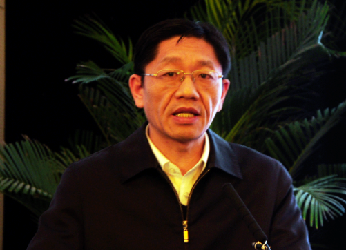 在2015中國智慧政府發(fā)展年會上，國家林業(yè)局信息辦主任李世東發(fā)表主題演講