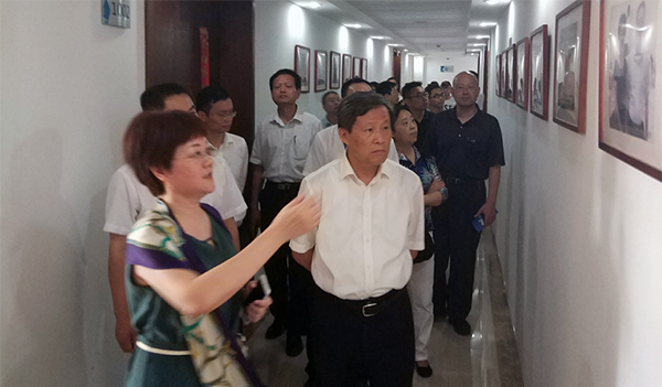 浙江省政協(xié)調(diào)研組蒞臨舟山國脈考察